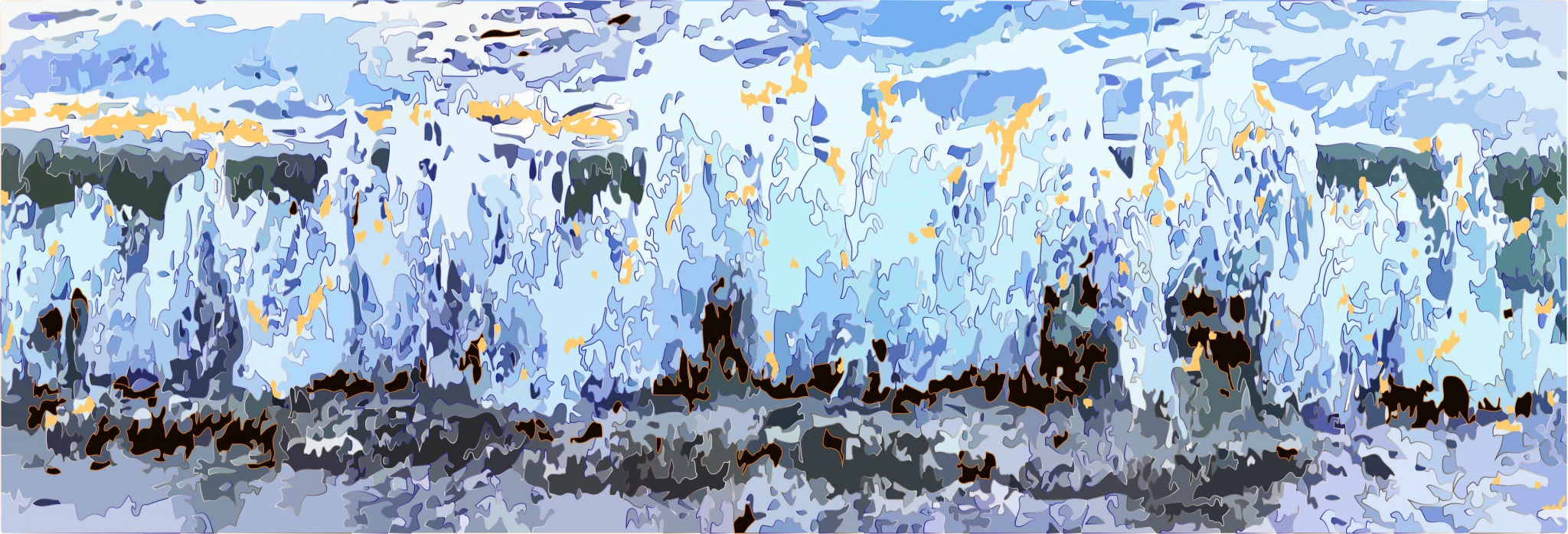 Lake Michigan Waves 2 U by Robin Jourdan