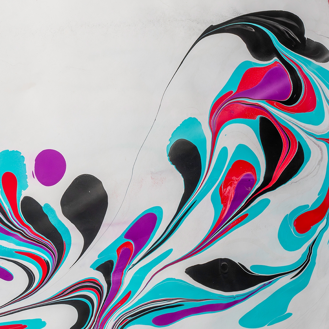 Click here to view Marbled Paper artwork by Robin Jourdan